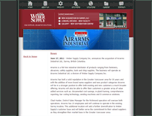 Tablet Screenshot of airarms.com
